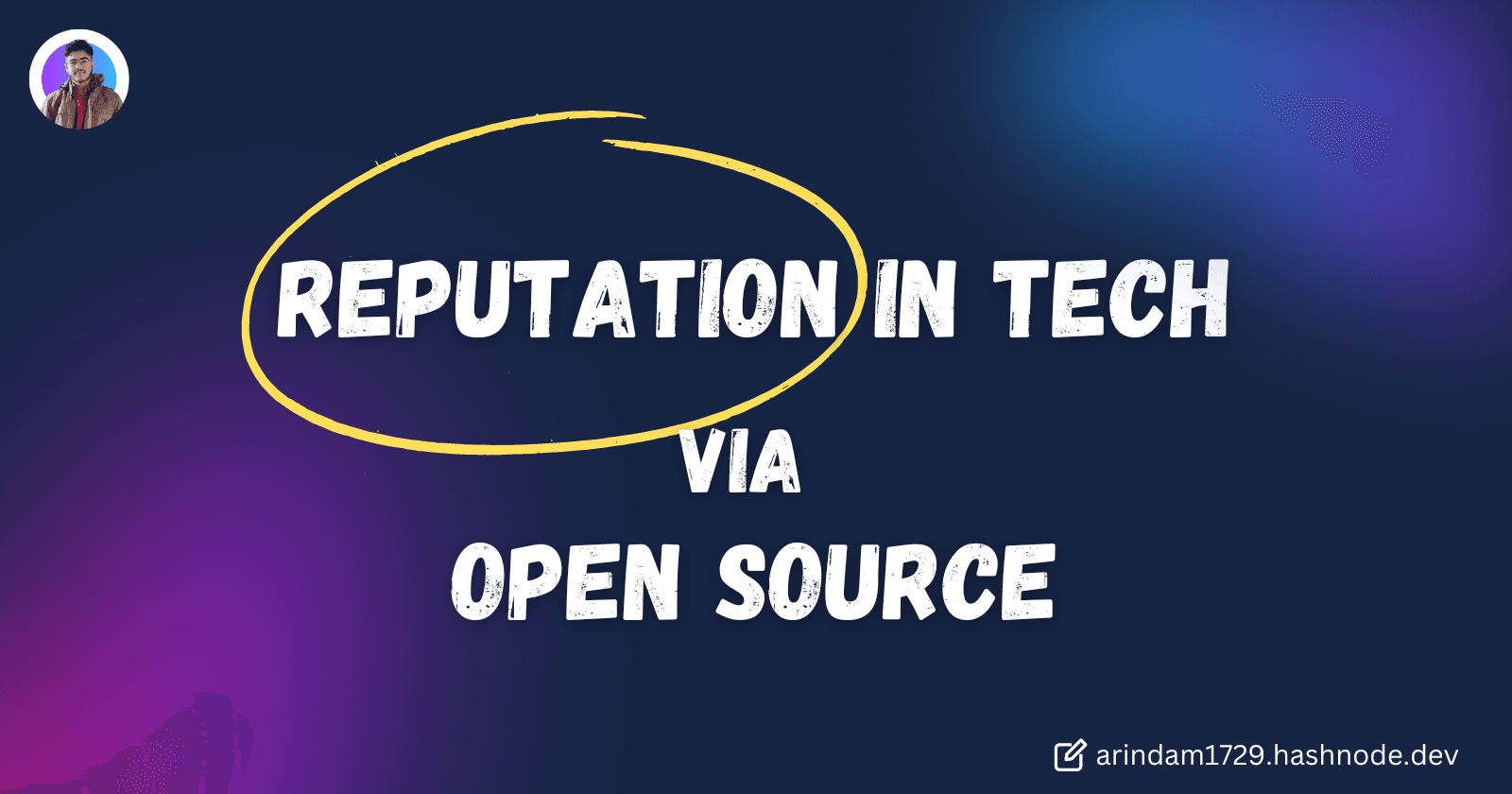 Reputation in Tech via Open Source