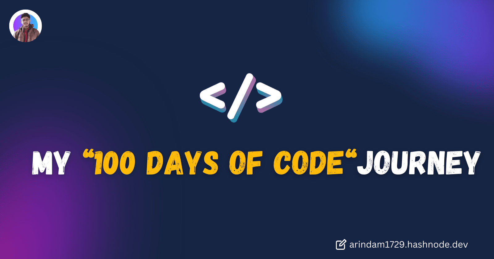 My 100 Days of Code Journey!